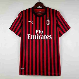 Tailandia Equipacion AC Milan Primera Retro 2019 2020