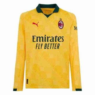 Tailandia Equipacion AC Milan Tercera Manga Larga 2025 2026