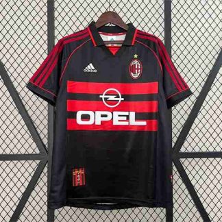 Tailandia Equipacion AC Milan Tercera Retro 1998 1999
