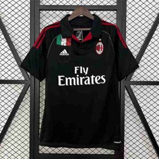 Tailandia Equipacion AC Milan Tercera Retro 2012 2013