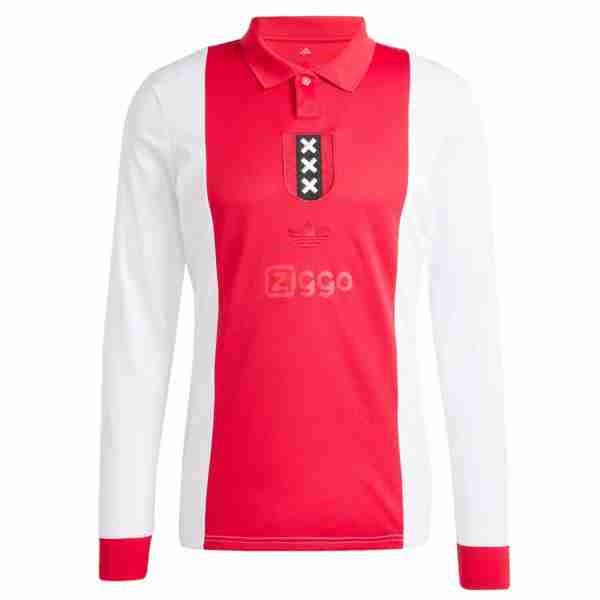 Tailandia Equipacion Ajax De Ámsterdam Edición Conmemorativa Manga Larga 2025 2026