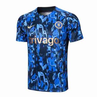 Tailandia Equipacion Chelsea Entrenamiento 2024 Azul