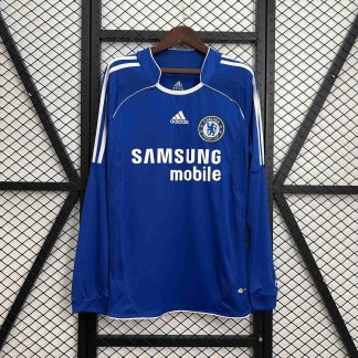 Tailandia Equipacion Chelsea Primera Manga Larga Retro 2006 2007