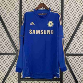 Tailandia Equipacion Chelsea Primera Manga Larga Retro 2012 2013