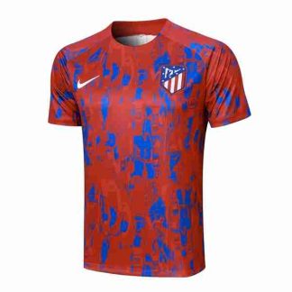 Tailandia Equipacion Entrenamiento Atlético De Madrid 2024 Rojo Azul