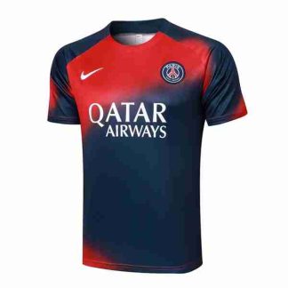 Tailandia Equipacion Entrenamiento Paris Saint Germain 2024 2025 Azul Rojo