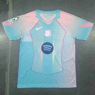 Tailandia Equipacion FC Barcelona Especial 2025 2026 Azul Rosa