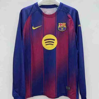 Tailandia Equipacion FC Barcelona Manga Larga Primera 2025 2026