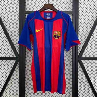 Tailandia Equipacion FC Barcelona Primera Retro 2004 2005
