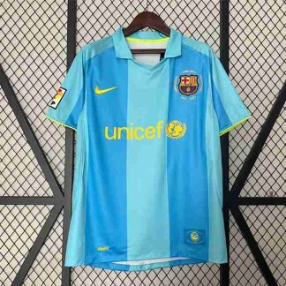 Tailandia Equipacion FC Barcelona Segunda Retro 2007 2008