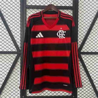 Tailandia Equipacion Flamengo Primera Manga Larga 2025 2026