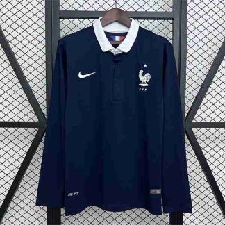 Tailandia Equipacion Francia Primera Manga Larga Retro 2014