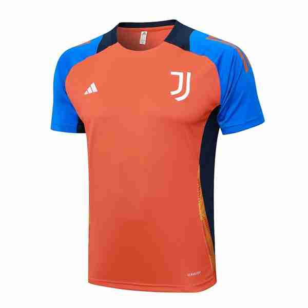 Tailandia Equipacion Juventus Entrenamiento 2024 2025 Naranja Azul