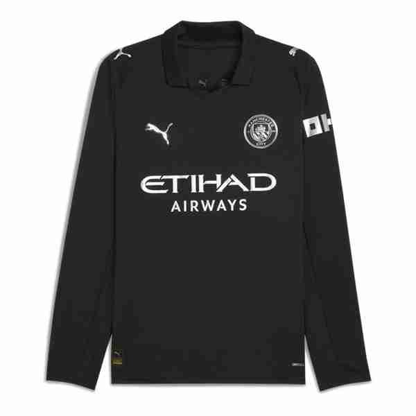 Tailandia Equipacion Manchester City Segunda Manga Larga 2025 2026