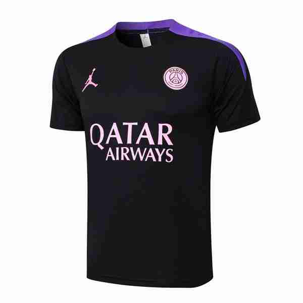 Tailandia Equipacion Paris Saint Germain Entrenamiento 2024 2025 Negro Purpura
