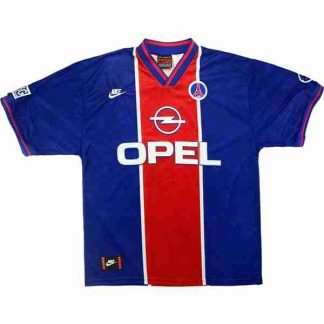 Tailandia Equipacion Paris Saint Germain Primera Retro 1995 1996 Azul