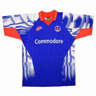 Tailandia Equipacion Paris Saint Germain Segunda Retro 1992 1993 Azul