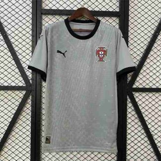 Tailandia Equipacion Portugal Portero 2025 2026 Gris