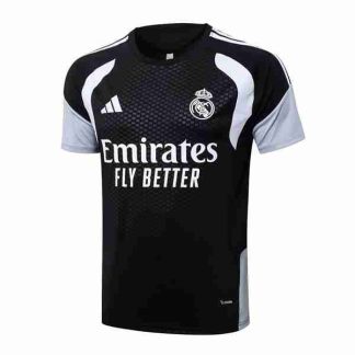 Tailandia Equipacion Real Madrid Entrenamiento 2026 2027 Negro Blanco