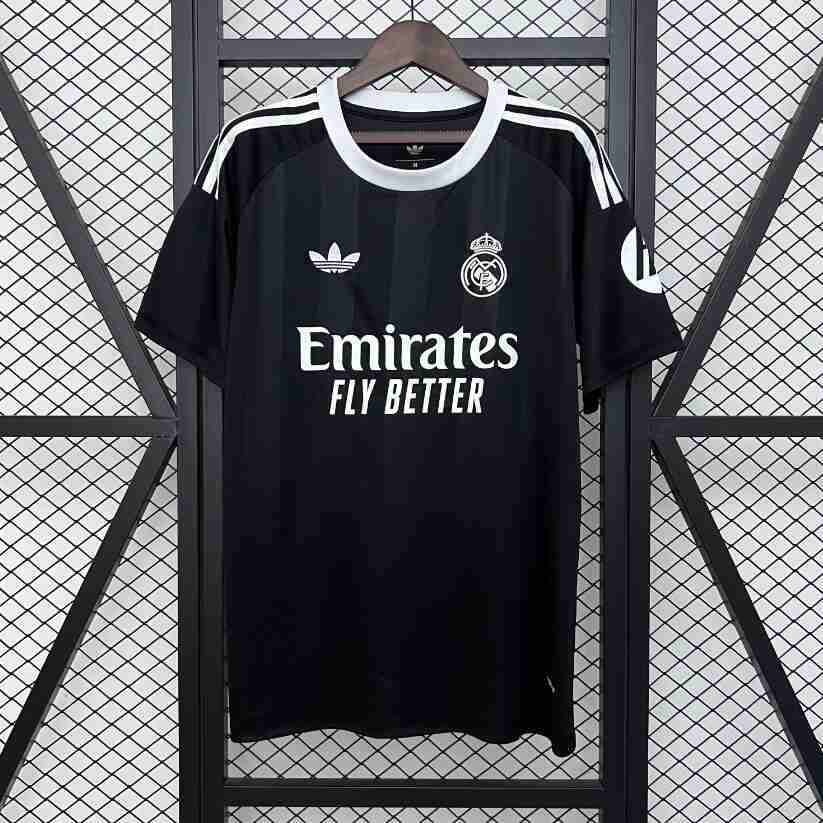 Tailandia Equipacion Real Madrid Portero 2025 2026 Negro