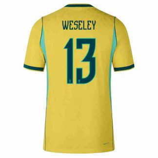 WESLEY NO.13 Equipacion Brasil Primera 2026-Versión Jugador