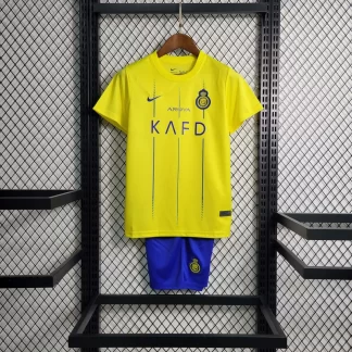 Camiseta de fútbol local del Al-Nassr 2023/2024 talla infantil
