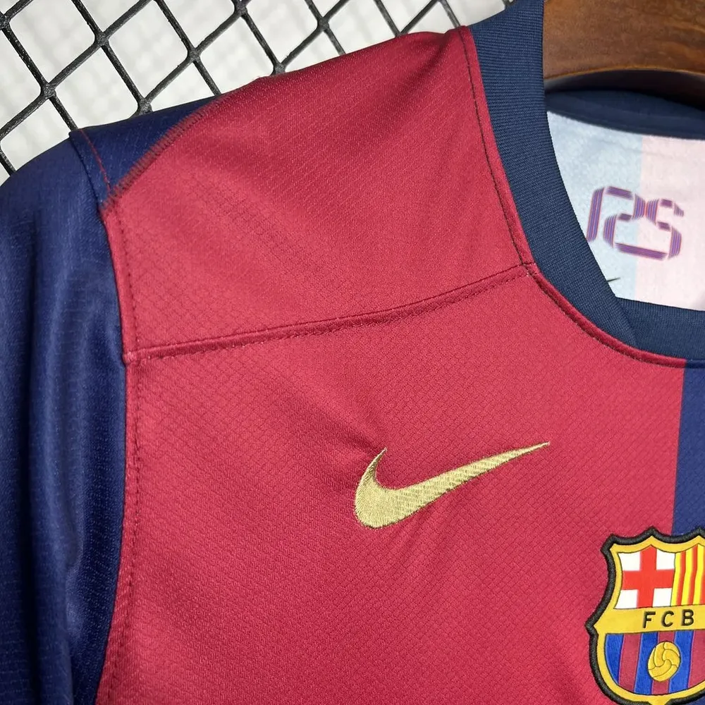 2024/2025 Barcelona Local Sin Spotify Camiseta de Fútbol Calidad Tailandesa