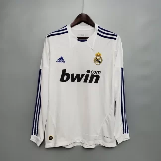 2010/2011 Retro Manga Larga Real Madrid Local