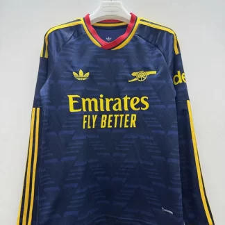 2026/2027 Manga Larga Arsenal Visitante Camiseta de Fútbol 1:1 Calidad Tailandesa