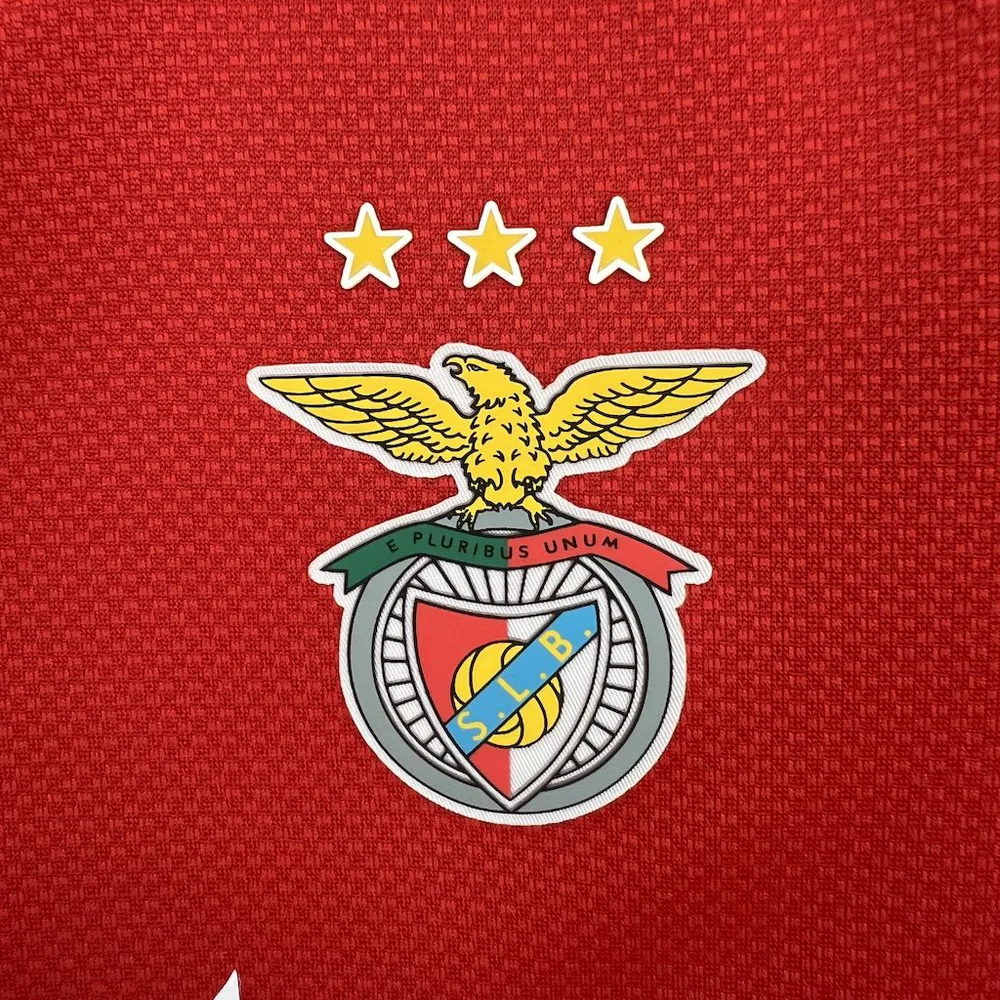 2025/2026 Camiseta de Fútbol Local del Benfica Calidad Tailandesa Talla Infantil