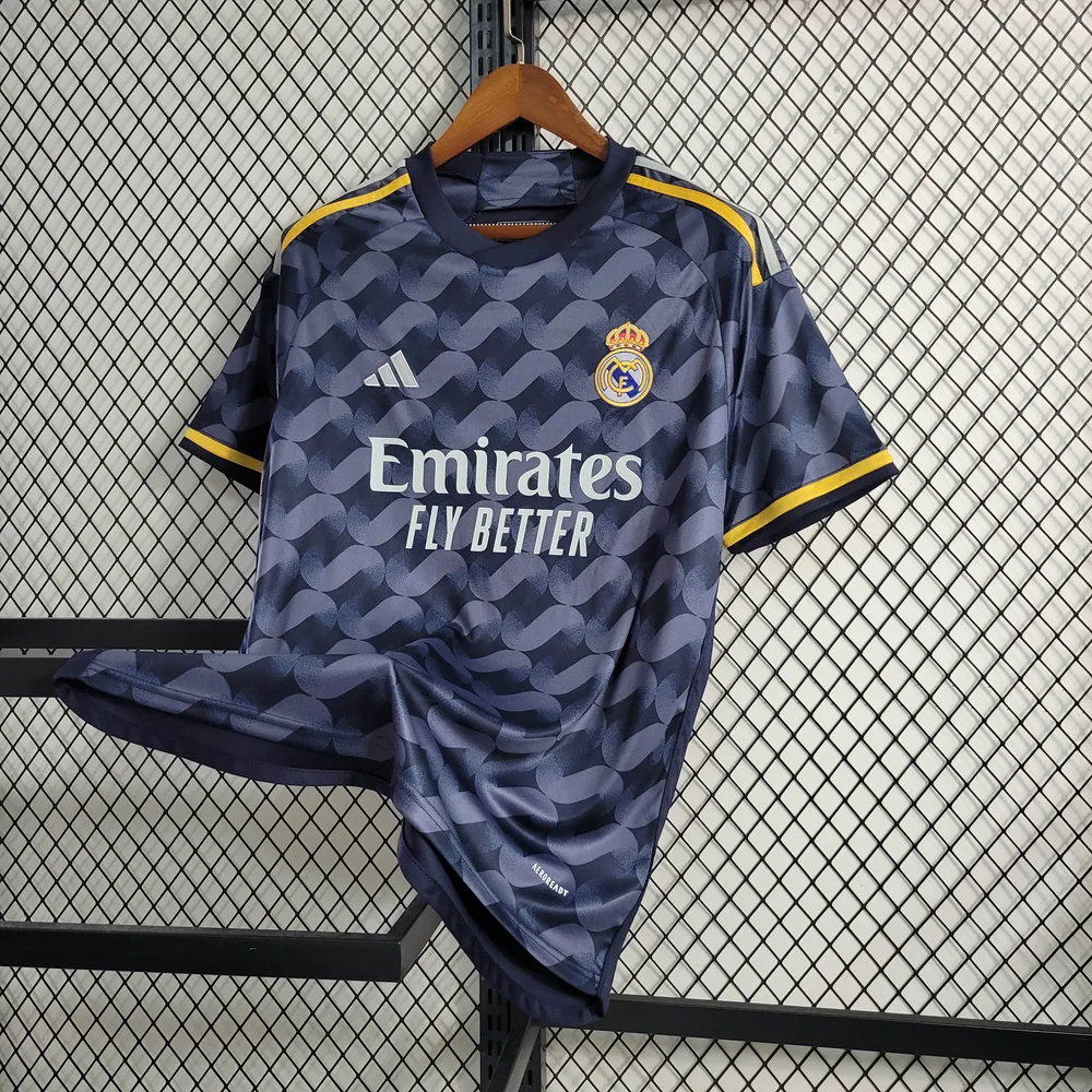 2023/2024 Real Madrid Visitante Camiseta de Fútbol Calidad Tailandesa