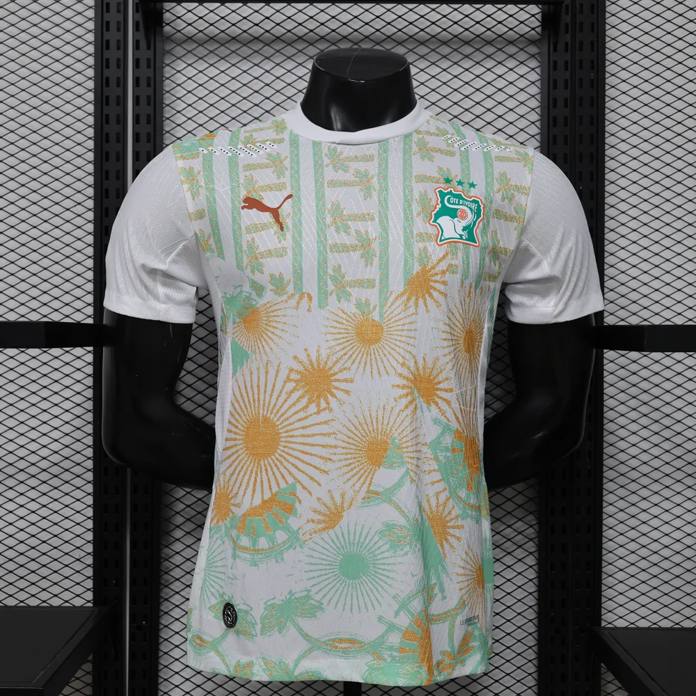 Camiseta de Fútbol Visitante Côte d'Ivoire Versión Jugador 2026 AAA calidad fan