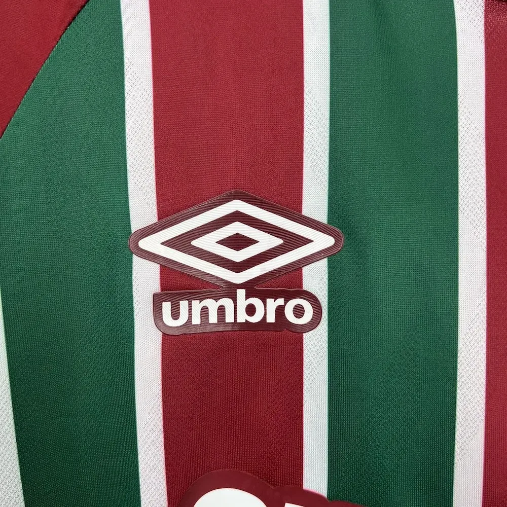 2025/2026 Manga Larga Fluminense Local Camiseta de Fútbol Calidad Tailandesa
