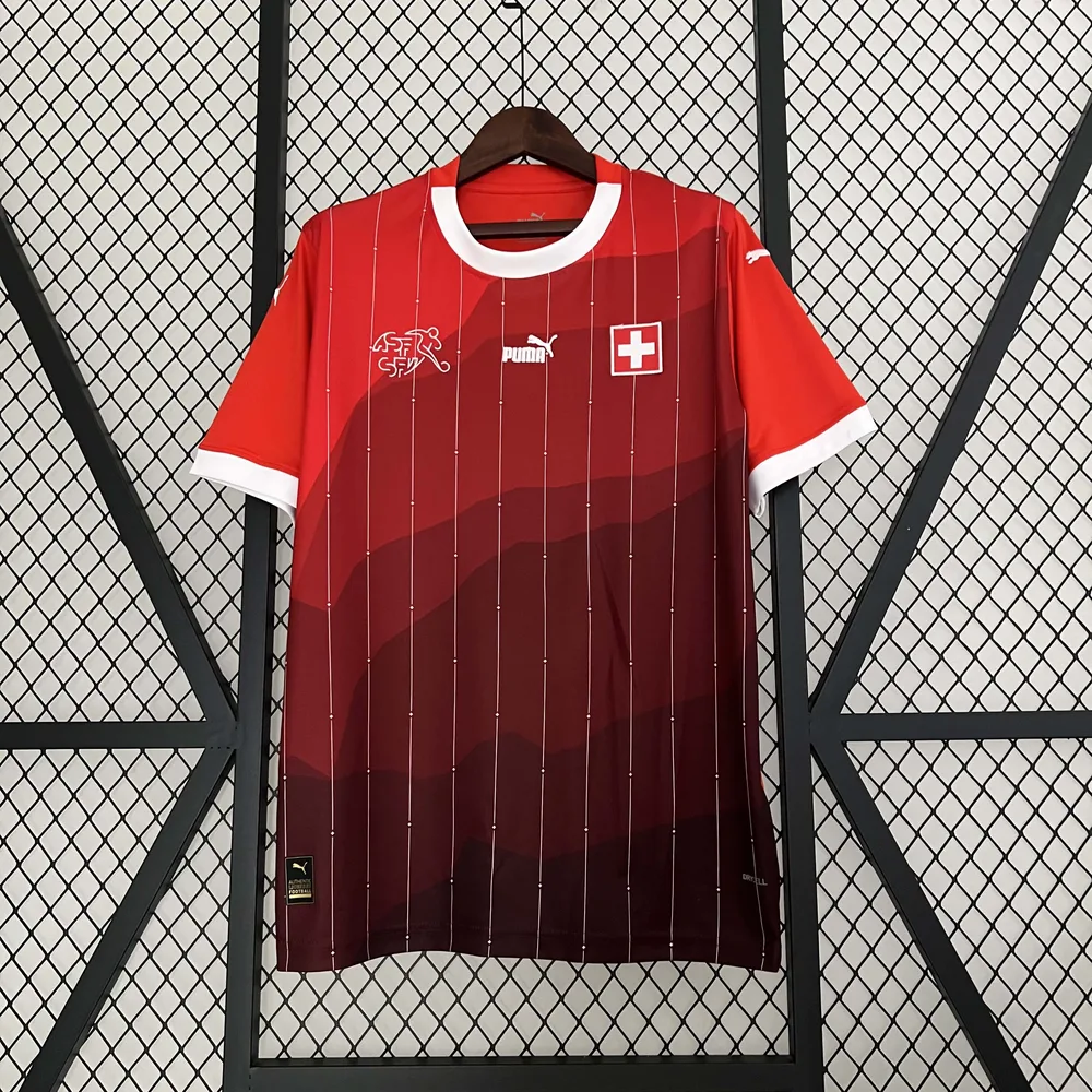Camiseta de Fútbol Local de Suiza 2023 Calidad Tailandesa