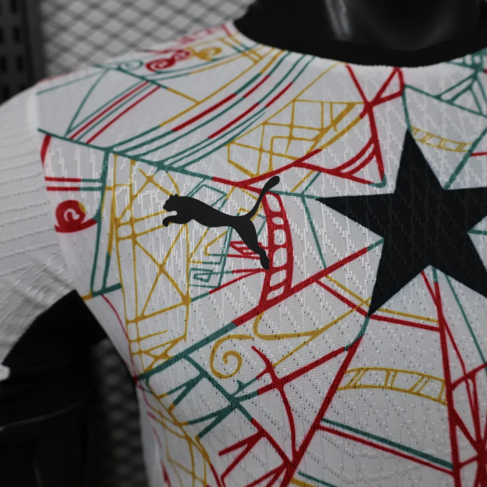 2026 Player Version Camiseta de Fútbol Local Ghana Nacional AAA calidad fan