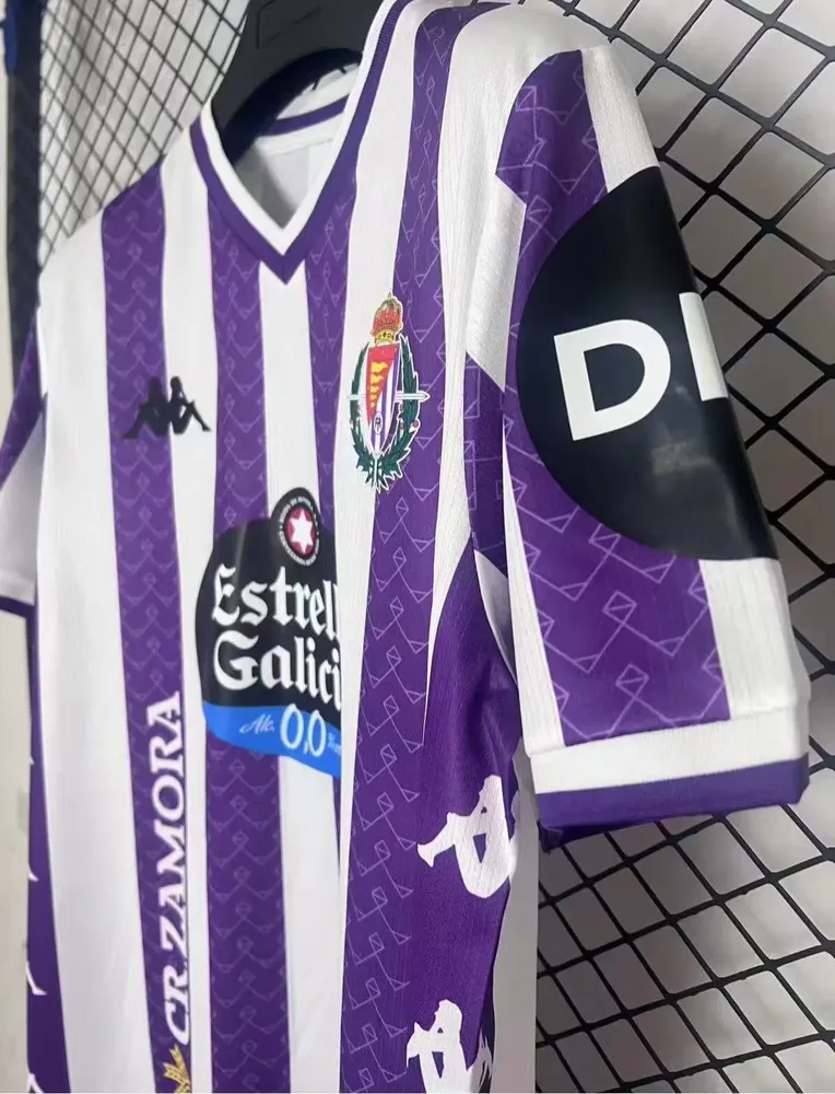 2025/2026 Camiseta de Fútbol Local del Real Valladolid Calidad Tailandesa