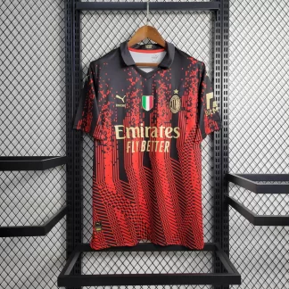 Camiseta de Fútbol 2022/2023 AC Milan Cuarta Equipación Visitante Calidad Tailandesa
