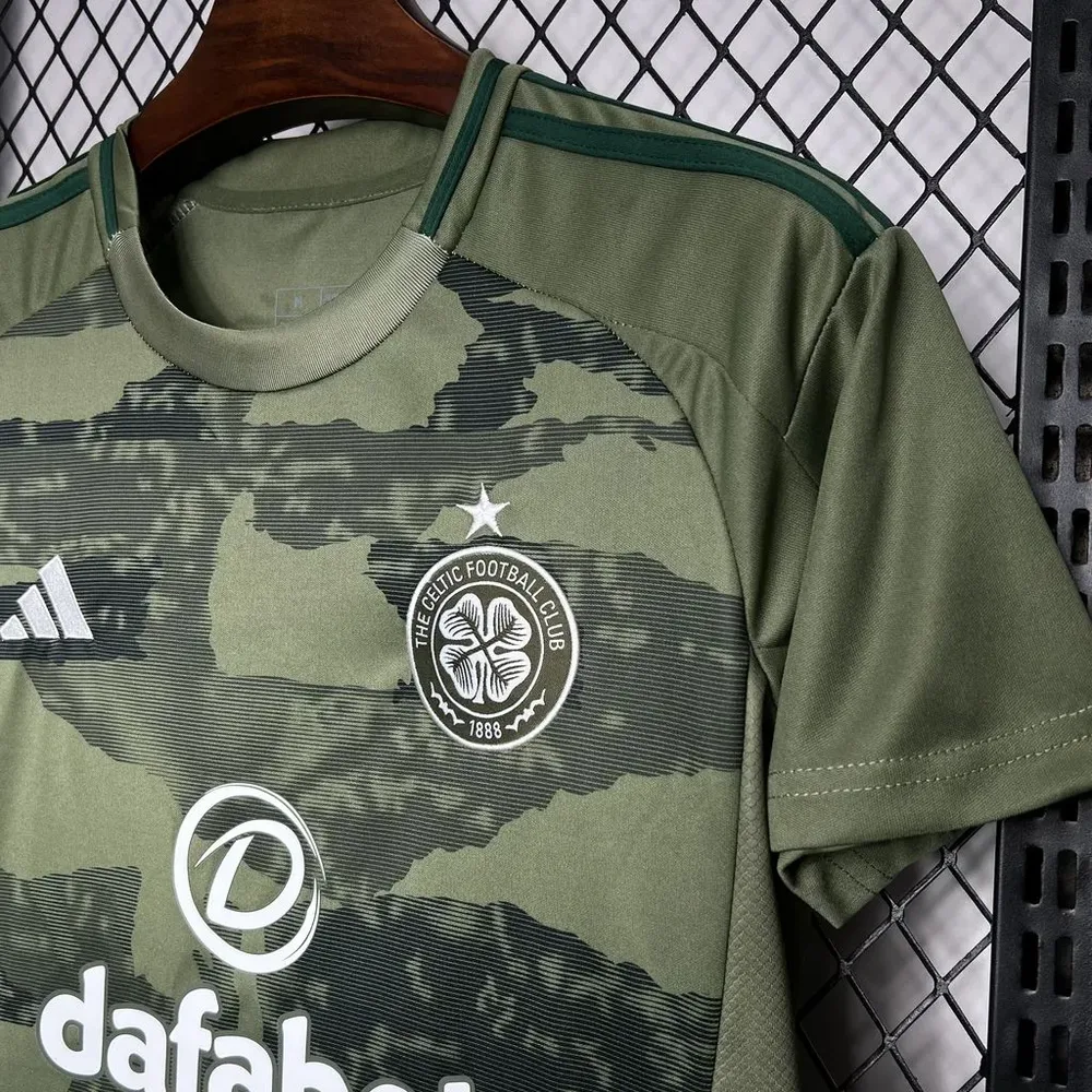 2024/2025 Celtic Tercera Visitante Camiseta de Fútbol Calidad Tailandesa
