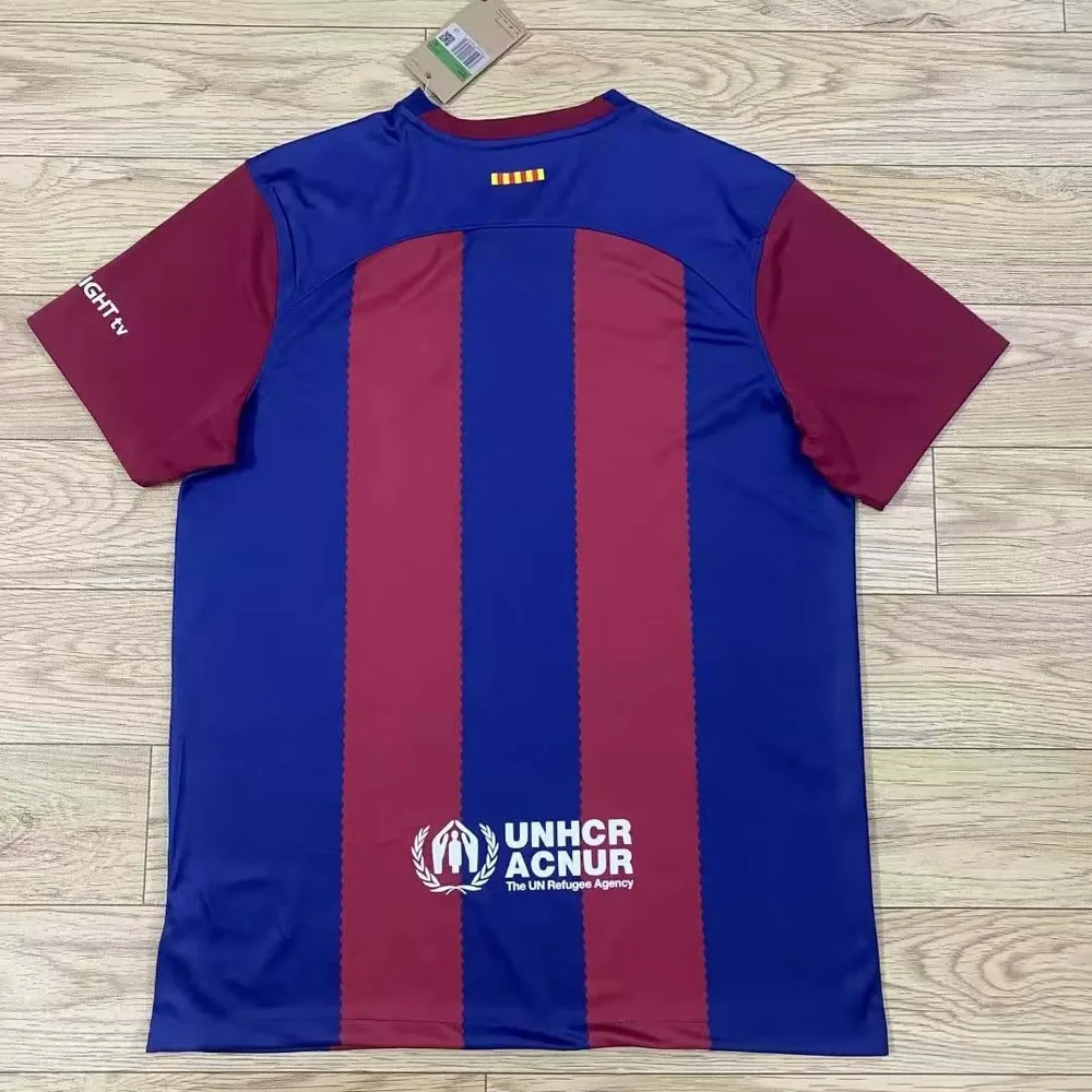 2023/2024 Barcelona Edición Conjunta Camiseta de Fútbol Calidad Tailandesa