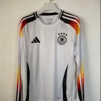 Camiseta de Fútbol Manga Larga 2024 de Alemania Local AAA calidad aficionado
