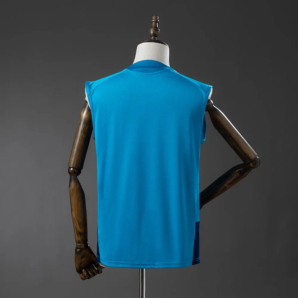 Chaleco de Entrenamiento de la Selección Nacional de España - Camiseta de Fútbol Azul Versión Jugador 2026 AAA calidad para aficionados