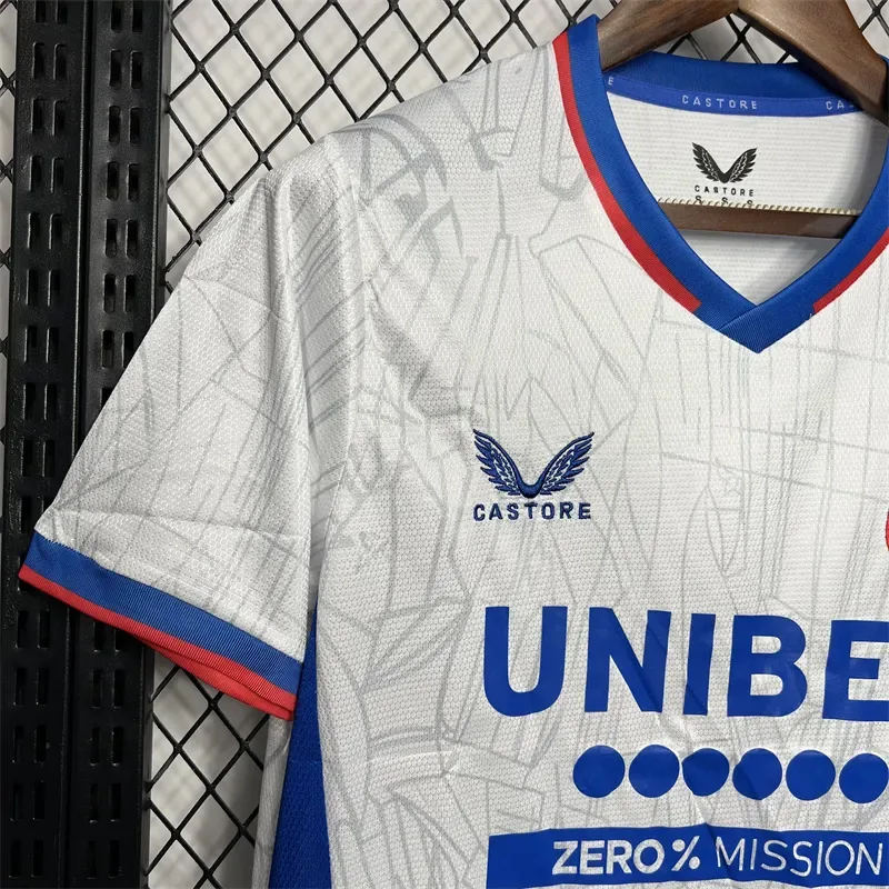 Camiseta de Fútbol Visitante Rangers 2024/2025 Calidad Thai