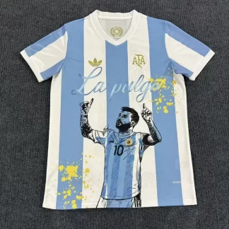 Camiseta de fútbol versión graffiti de la Selección Argentina 2025/2026 calidad tailandesa