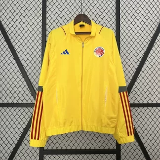 2024 Selección Colombia Cortavientos Amarillo