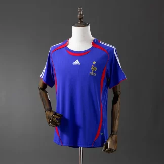 Camiseta de Fútbol Retro Francia Local 2006 AAA calidad aficionado