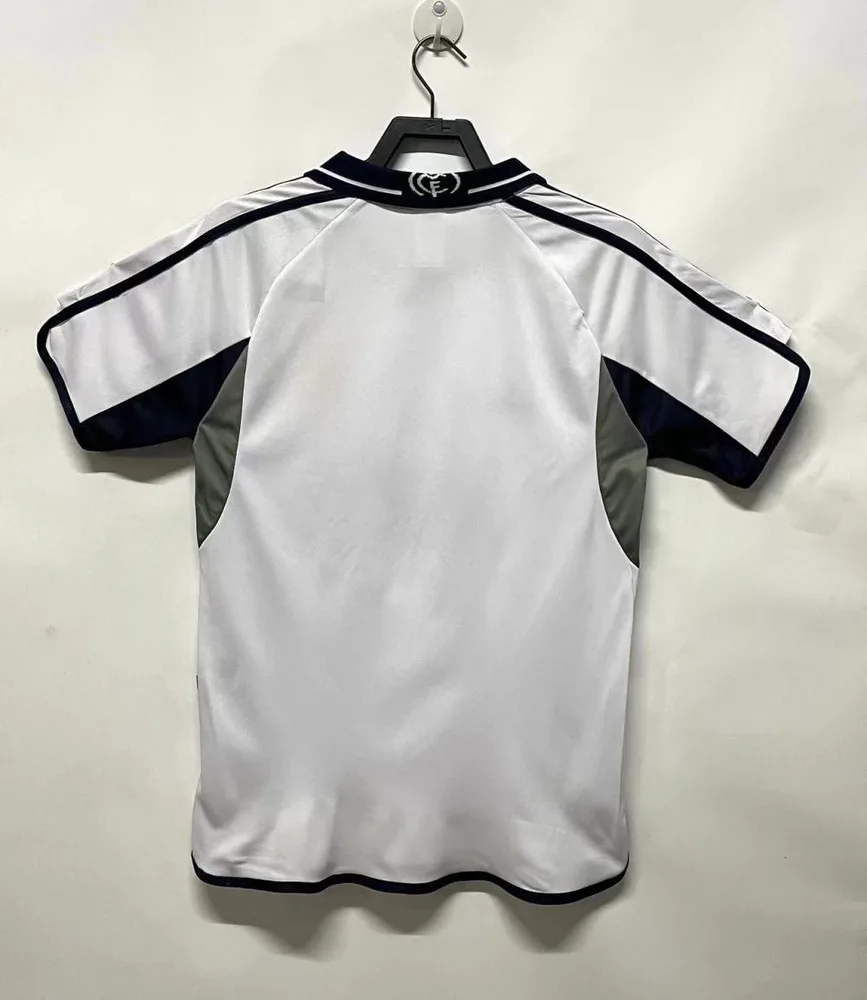 2000/2001 Retro Real Madrid Camiseta de Fútbol Local Calidad Tailandesa