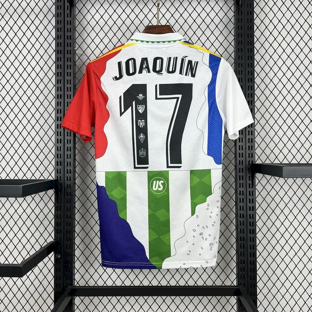 2025/2026 Real Betis Edición Conmemorativa JoaquÍn Camiseta de Fútbol Calidad Tailandesa