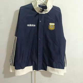 2025 Chaqueta Cortavientos Azul Marino Argentina Camiseta de Fútbol AAA calidad aficionado