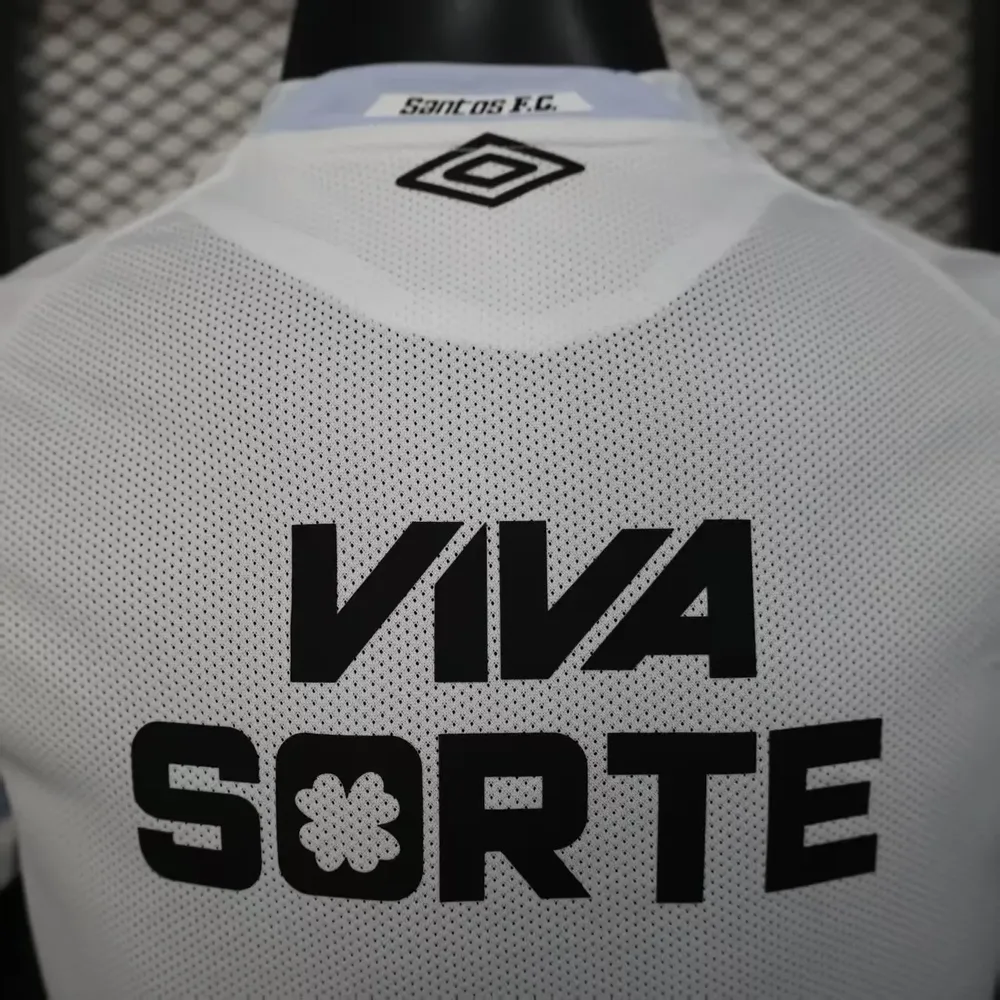 2025/2026 Versión Jugador Santos Camiseta de Fútbol Edición Especial Blanca Calidad Tailandesa