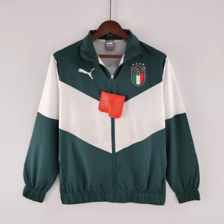 2022 Italia Cortavientos Blanco-Verde